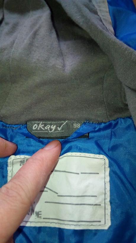 Prechodna bunda+mikina,vel.98-104, okay,98