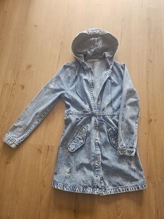 Predĺžená riflova bunda, m