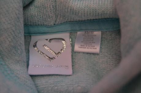 Svetlomodrá mikina, xs