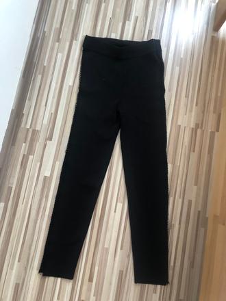 Leginy zara knit so sieťkou l/xl, zara,l