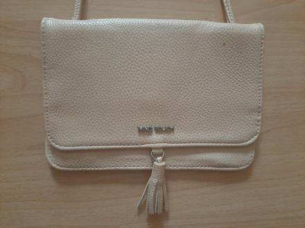 Béžová malá kabelka, mango