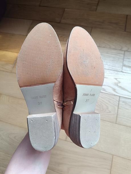 Semišové členkové čižmy, jennifer&jennifer,37