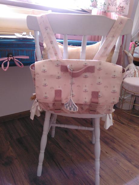 Eef lillemor aktovka circus schoolbag bunny,