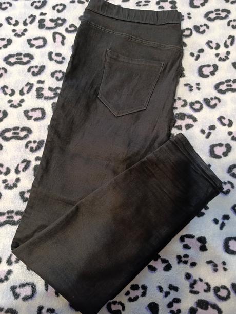 Elastické dámske rifle veľ.52, h&m,52