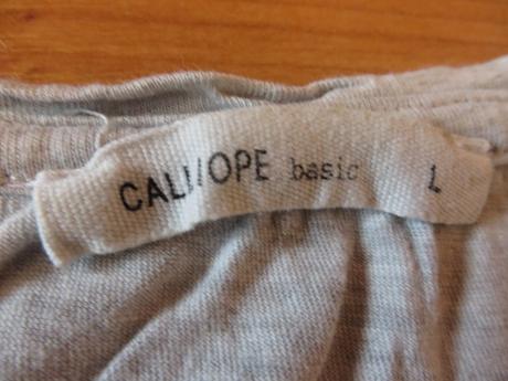 Šedé obyčajné tričko - veľ. m - caliope, m