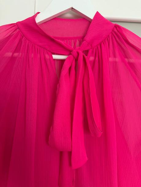 Zara neónová bluzka, zara,m