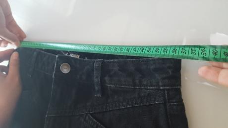 Rifľová sukňa, denim,36