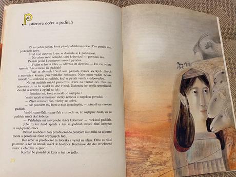 Krásna stará rozprávková kniha padišahova nevesta,