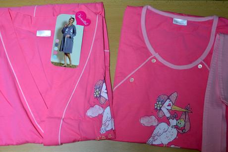 Tehotenská súpravička župan a nočná košeľa, vienetta secret,l / m / s / xl