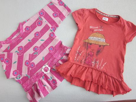 Pásiková tunika pre parádnicu, f&f,98