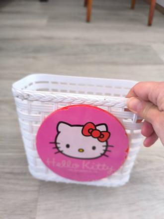 Košík na bicykel - helo kitty, 