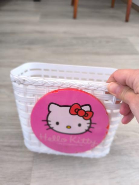 Košík na bicykel - helo kitty, 