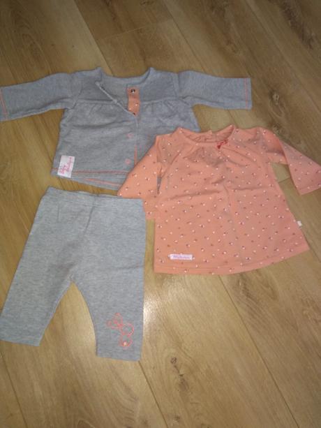 Komplet mikina + legíny + tričko, f&f,62