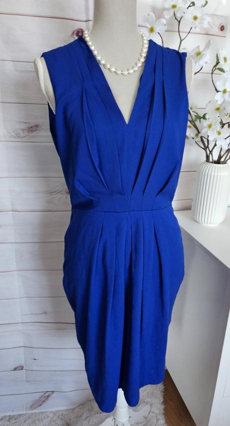 Krásne modré šaty h&m, h&m,36