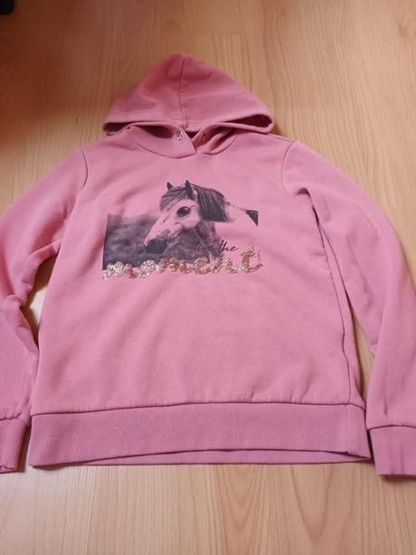 Zateplena mikina s koňom, takko,146