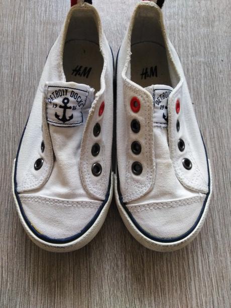 Biele platenky, h&m,25