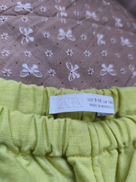 Dievčenské ľahké nohavice, zara,140