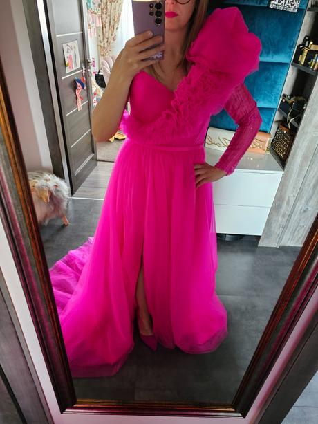 Luxusné spoločenské plesové šaty, l