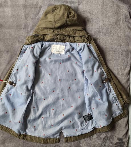 Nezateplena bunda, h&m,128