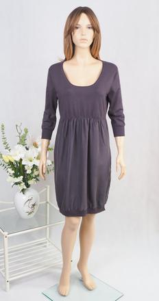 Luxusné hodvábne šaty mint velvet, 44