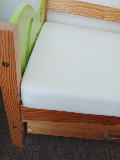 Detská posteľ 160x80 so šuflíkom, šírka (cm): 80,dĺžka (cm): 160