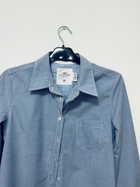 Štýlová pruhovaná košeľa h&m, h&m,40