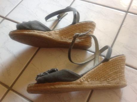 Rifľové sandalky, 40