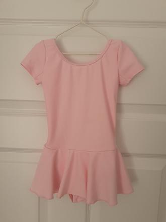 Baletný trikot so sukničkou decathlon 116, domyos,116