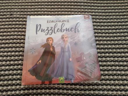 Nová frozen puzzle kniha,