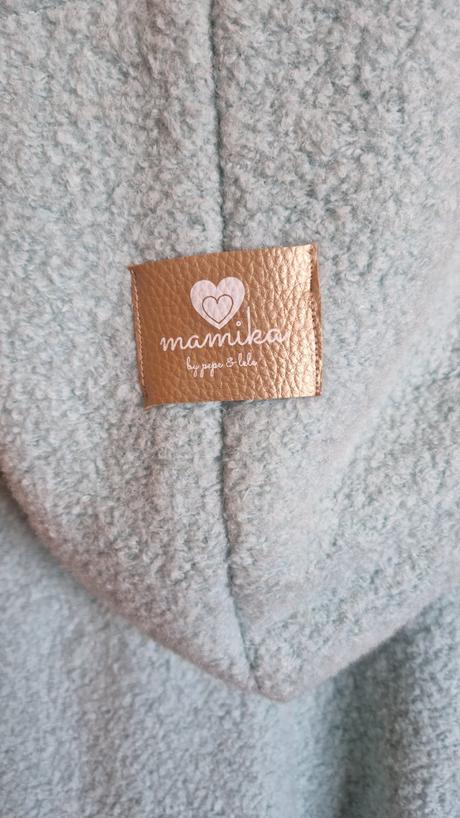 Tehotenský a nosičský kabát mamika neo mint, 34