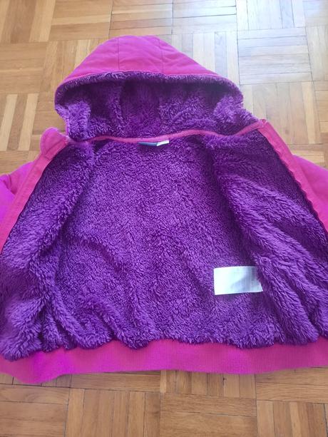 Dievčenská mikina-bunda, lupilu,98