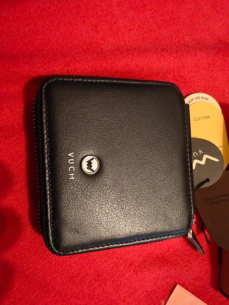 Dámska kožená peňaženka malá vuch, 