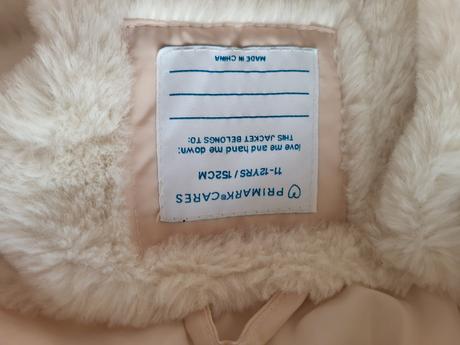 Zimná bunda primark, primark,152