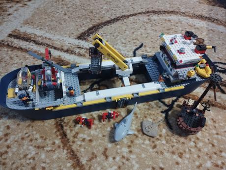 Lego city 60266 - oceanska prieskumna lod, 