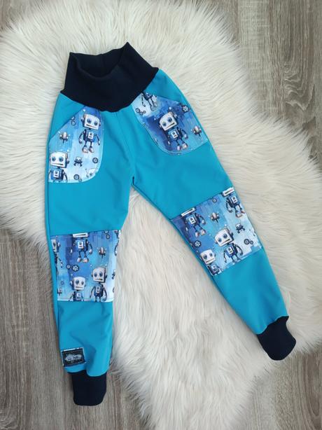 Softshellové nohavice, 80 - 134