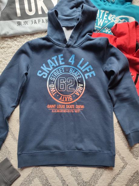 5x mikina  158/164, 158–170