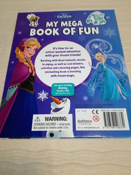 My mega book of fun - disney princess nsp19,