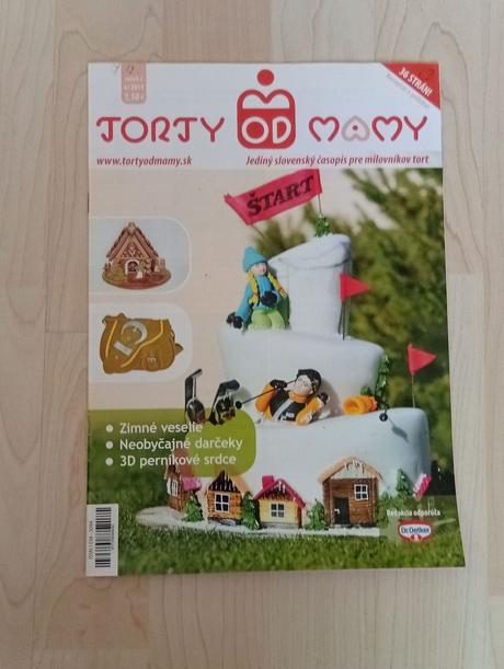 12 ks časopisov o tortách,