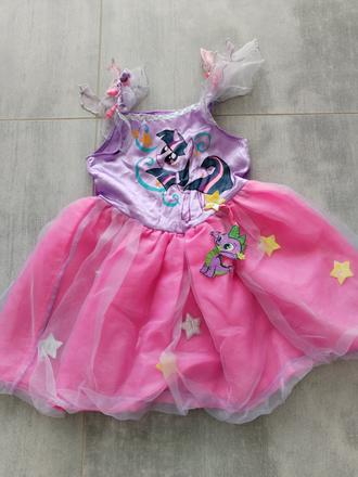 Šaty na karneval  little pony veľ.104, 