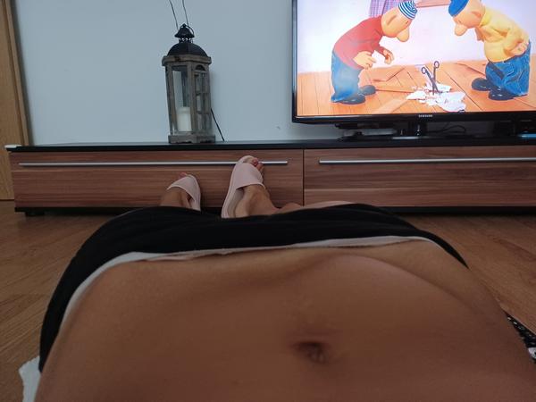 Čo znamená táto hrčka na bruchu?