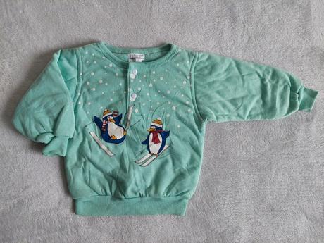 Vianočná mikina pinguin veľ.86-92, 86