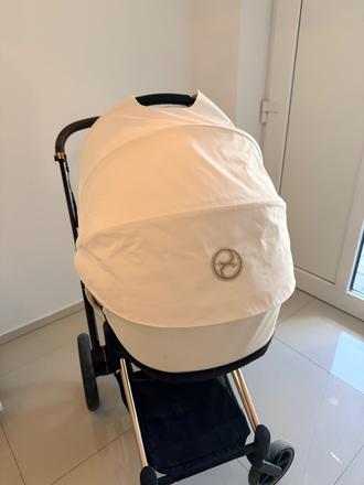 Cybex priam off white vanička 4.0, cybex,cybex priam 4