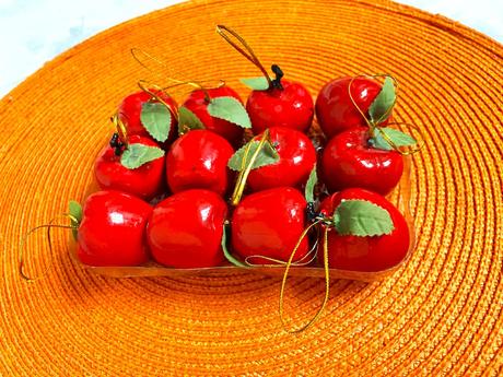 Vianočná dekorácia - jablčka 17, 