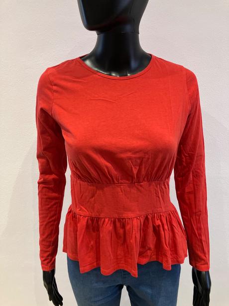 Dámske tričko s volánom (xs), xs