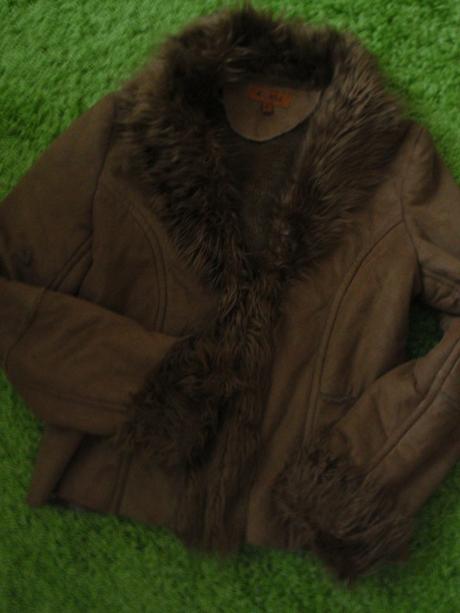 Kabát s kožušinkou, moontex, s