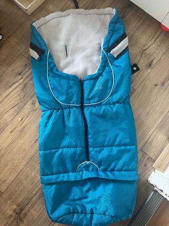 Chlapčenský zimny fusak do kočíka aj na sánky,