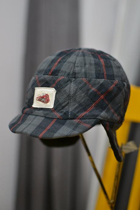 Detská šedá zimná čiapka 110, 110