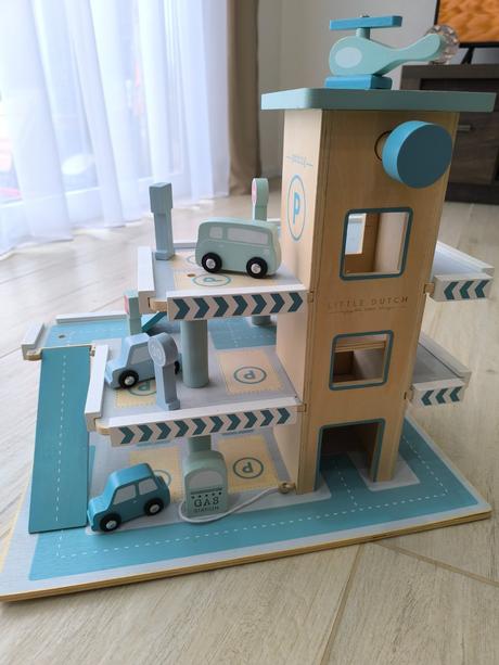 Drevená garáž little dutch, 