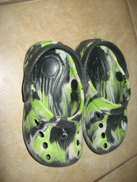 "crocsy" gumene slapky v. 24, 24