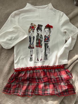 Original marines šaty vel.6 kľudne aj ako vianočné, original marines,116